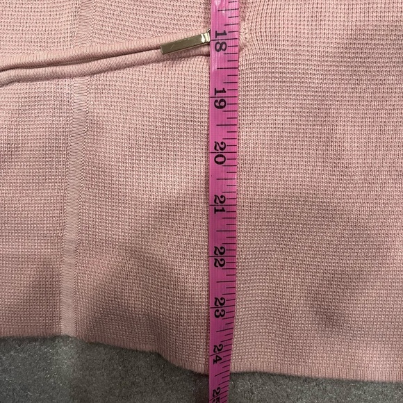 [1X]Talbots Soft Pink Women's Knit Open Cardigan Blazer - Picture 5 of 9